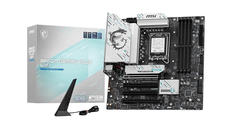 Placa Madre MSI B860M GAMING PLUS WIFI-Vista general