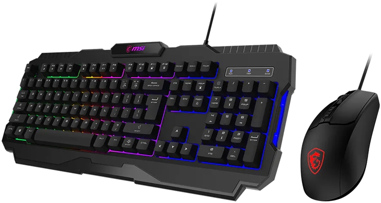 MSI FORGE GK100 COMO TECLADO MOUSE SIDE VIEW 2