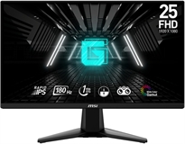 MSI G255F - Monitor Gaming 24.5", FHD 1920 x 1080, IPS, 16:9, 180Hz, 1ms, DisplayPort, HDMI, Negro