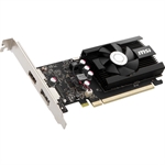 MSI GeForce GT 1030 - Tarjeta de Video, 4GB GDDR4, 64 bit, 384 Núcleos Cuda, PCI Express 3.0 x 16, HDMI, DisplayPort, 4.4 OpenGL