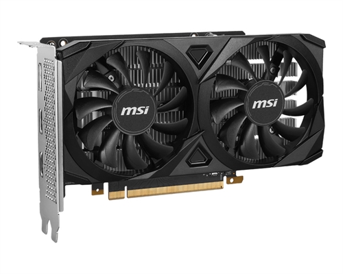 MSI GeForce RTX 3050 VENTUS 2X 6G OC fan view