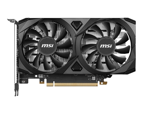 MSI GeForce RTX 3050 VENTUS 2X 6G OC front view