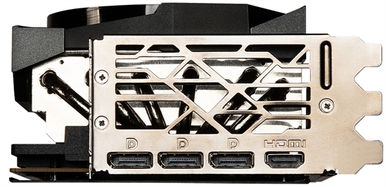 MSI GeForce RTX 4090 Gaming X Trio 24G front ports