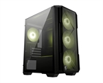 MSI MAG FORGE M120R AIRFLOW  - Micro-ATX Mini Tower Case with 4 ARGB Fans and Mesh Panel