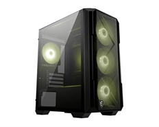 MSI MAG FORGE M120R AIRFLOW  - Micro-ATX Mini Tower Case with 4 ARGB Fans and Mesh Panel