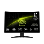 MSI MAG 242C - Gaming Monitor, 23.6", FHD 1920 x 1080, VA, 16:9, 180Hz Refresh Rate, HDMI, DisplayPort, Black