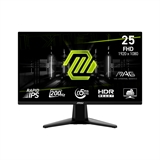 MSI MAG 255F E20 - Gaming Monitor, 24.5", FHD 1920 x 1080, IPS, 200Hz Refresh Rate, HDMI, DisplayPort, Black
