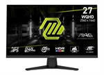  MSI MAG 274QF X24  - Monitor Gaming, 27", 240 Hz, 2560 x 1440 WQHD, HDMI 2.0b, DisplayPort 1.4a, Negro