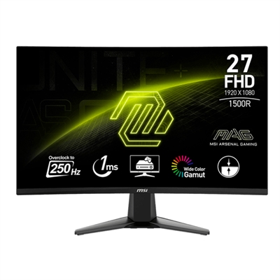 MSI MAG 27C6X - Monitor front view