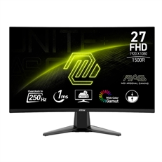 MSI MAG 27C6X - Monitor Gaming, 27", FHD 1920 x 1080, VA, 16:9, 250Hz Refresh Rate, HDMI, DisplayPort, Black