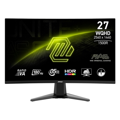 MSI MAG 27CQ6F - Monitor front view