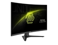 Monitor Gaming Curvo MSI MAG 321CQF E18-Vista lateral
