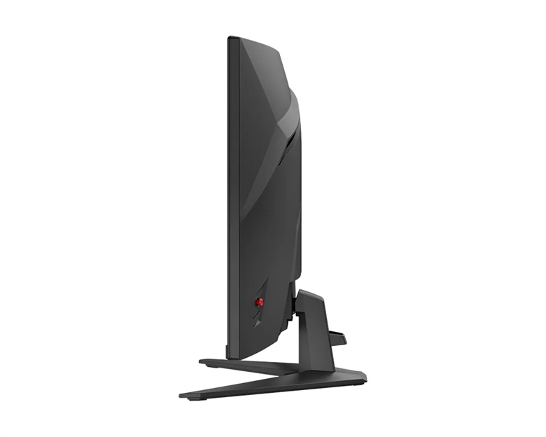 Monitor Gaming Curvo MSI MAG 321CQF E18-Vista costado