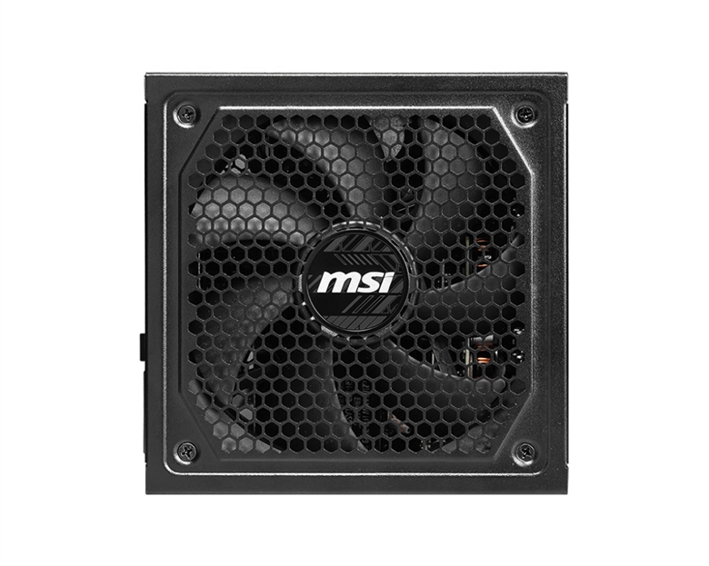 MSI MAG A1250GL PCIE5 fan view