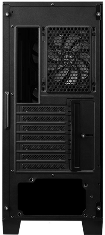 MSI MAG FORGE 321R AIRFLOW REAR VIEW