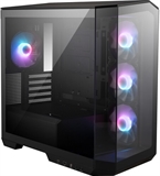 MSI MAG PANO M100R PZ - Computer Case, Mid-Tower, Micro-ATX, Black, Steel