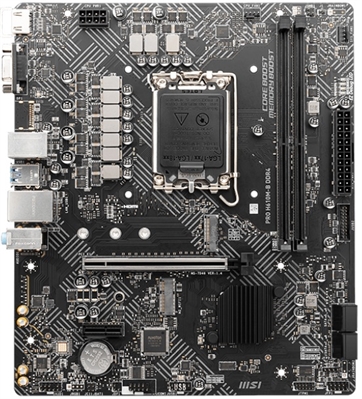 MSI MB H610M-G PRO DDR4 Front View 2