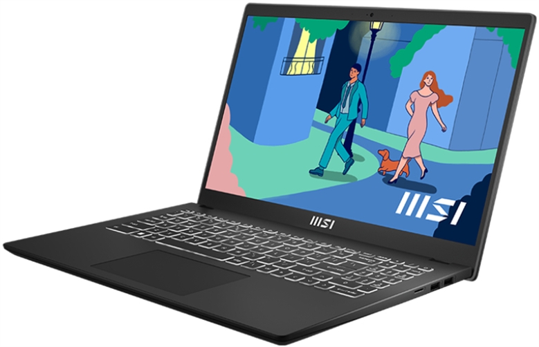 MSI Modern 15 B11M front right