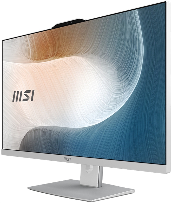 MSI Modern AM242TP WHITE right side view