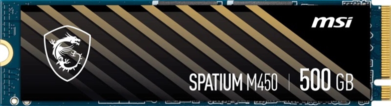 MSI SPATIUM M450 500GB SSD
