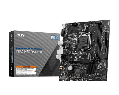 MSI PRO H510M-B II box