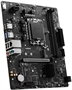 MSI PRO H610M-S DDR4 VISTA DE PUERTOS