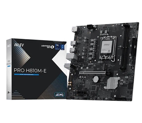 Tarjeta Madre MSI PRO H810M-E DDR5-Vista General
