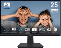 MSI PRO MP251 - Monitor de 25", FHD 1920 x 1080, IPS, 16:9, 100Hz, HDMI, VGA, Negro MSI PRO MP251 - Monitor de 25", FHD 1920 x 1080, IPS, 16:9, 100Hz, HDMI, VGA, Negro