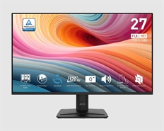 MSI PRO MP275 E2 - Monitor 27", 120 Hz, 1920 x 1080 (Full HD), HDMI 2.0, DisplayPort 1.2a, D-Sub (VGA), Black
