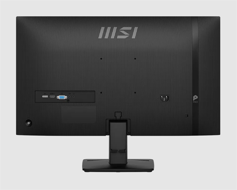 MSI PRO MP275 E2 Monitor Rear View
