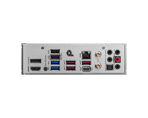 MSI PRO Z790-A MAX WIFI ports view