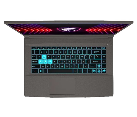 MSI Thin 15 B13UC - Laptop Gaming 9S7-16R831-3037 top view