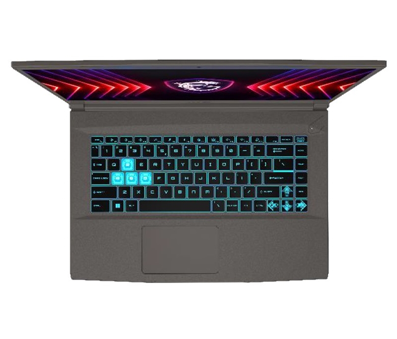 MSI Thin 15 B13UC - Laptop Gaming 9S7-16R831-3037 top view