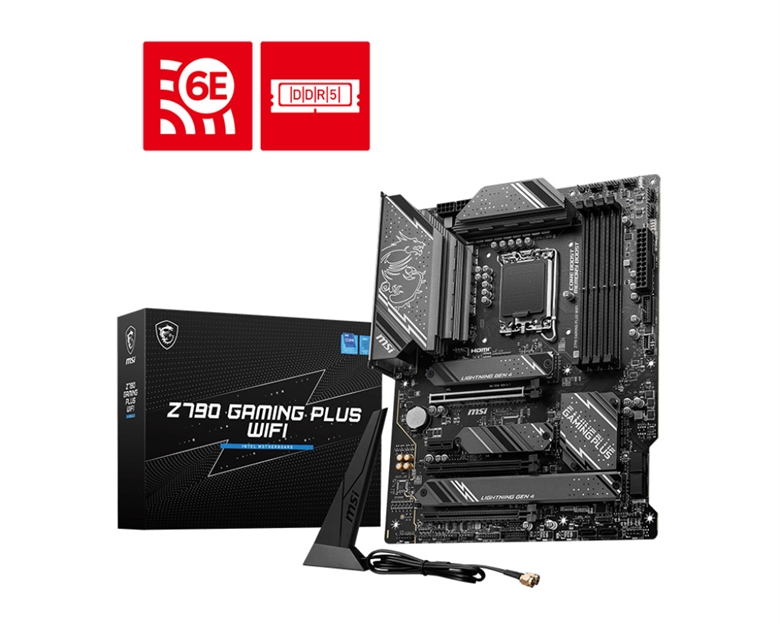 MSI Z790 GAMING PLUS WIFI package view