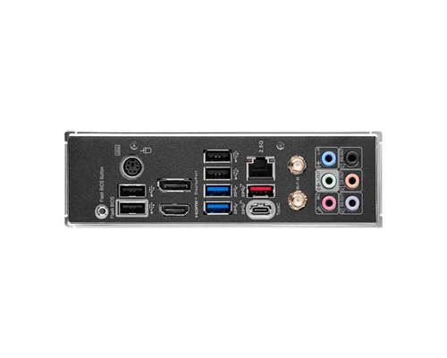 MSI Z790 GAMING PLUS WIFI ports view