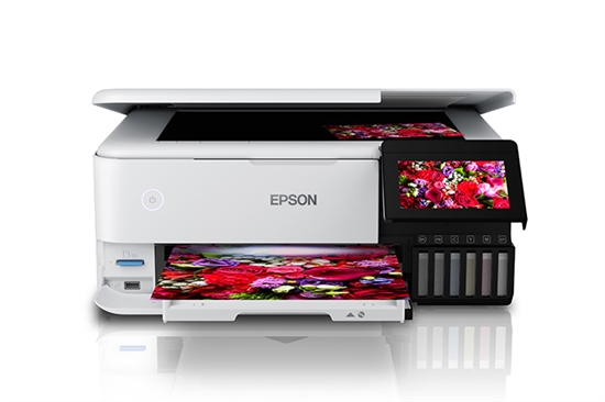 Multifuncional Epson EcoTank L8160 front view