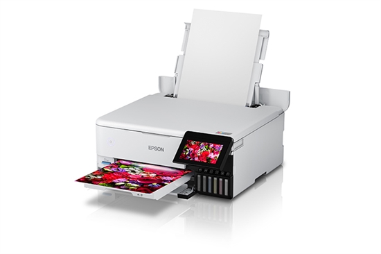 Multifuncional Epson EcoTank L8160 side view