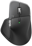Logitech MX Master 4 - Mouse, Inalámbrico, Bluetooth, USB, Óptico, 8000 dpi, Grafito
