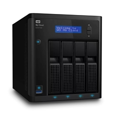 Western Digital My Cloud Expert Series EX4100  - NAS Server, Black, 0TB Included(Up to 24TB), Marvell ARMADA 388 1.6 GHz dual-core, 2GB DDR3, EXT4, 4x3.5'' HDD Bays