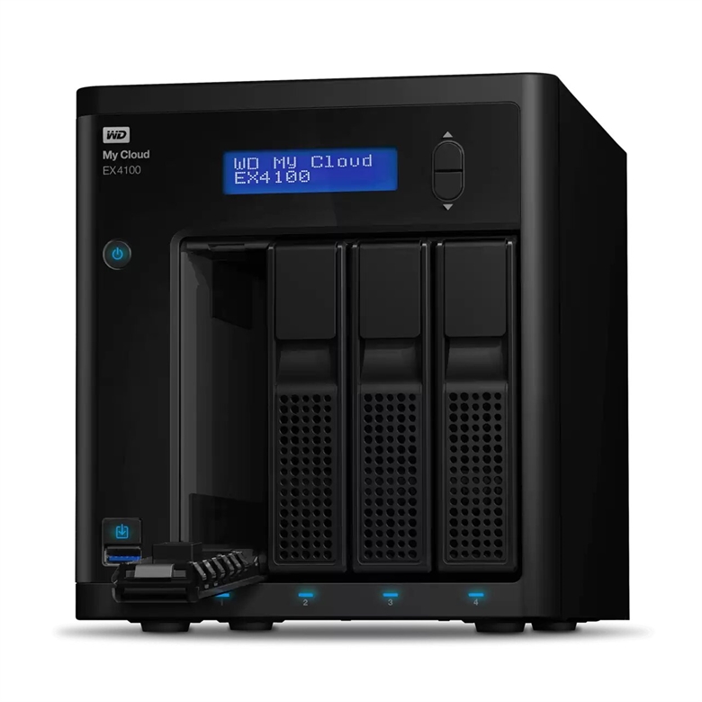 My Cloud Expert Series EX4100 No Drive Isometric View