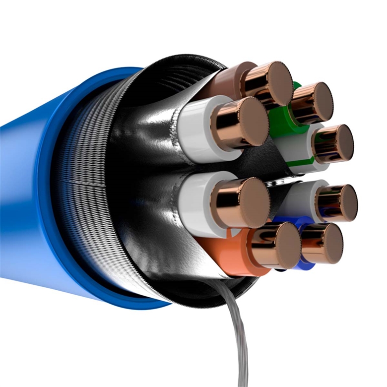 NAB-UTP6ABL Network cable Close Up Cable isometric