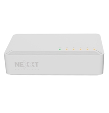 Nexxt Solutions Naxos501-G - Switch, 5 Ports, Gigabit Ethernet, 1Gbps