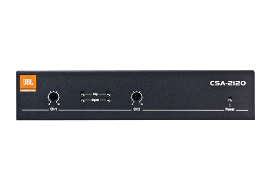 NCSA2120Z-U-EU 2-Channel Commercial Power Amplifier-Front View