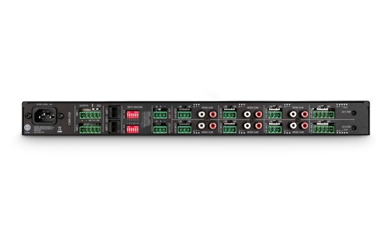 NCSMA240-U-EU JBL CSMA 240 Commercial Mixer Amplifier-Back View