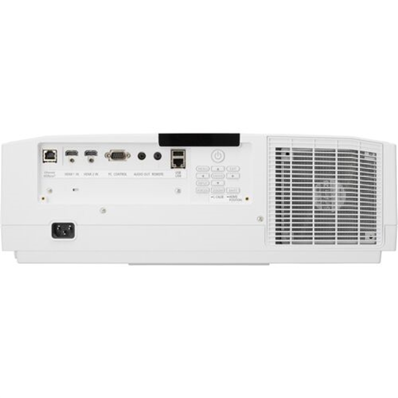 NEC NP-PV710UL-W1-13ZL back and ports