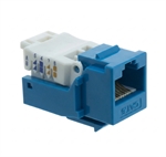 NEWLink NEW-3662206 - Keystone Jack RJ45, CAT 6 UTP, 180, Azul