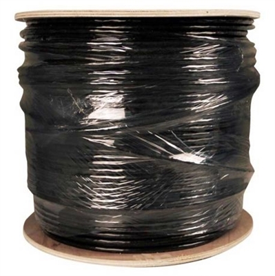 NEW-9806161 Negro-Cable-UTP-Cat6-de-Exterior-con-Gel-de-305m-Vista Frontal