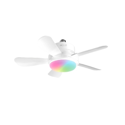 Nexxt NHA-F100 Ventilador Inteligente WiFi con Luz LED RGB