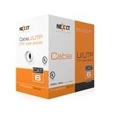 Cable en Bobina Nexxt Solutions - Cat 6, 305m, Gris, CM, U/UTP