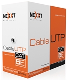 Cable en Bobina Nexxt Solutions - CAT 5E, 305m, Negro, CMX
